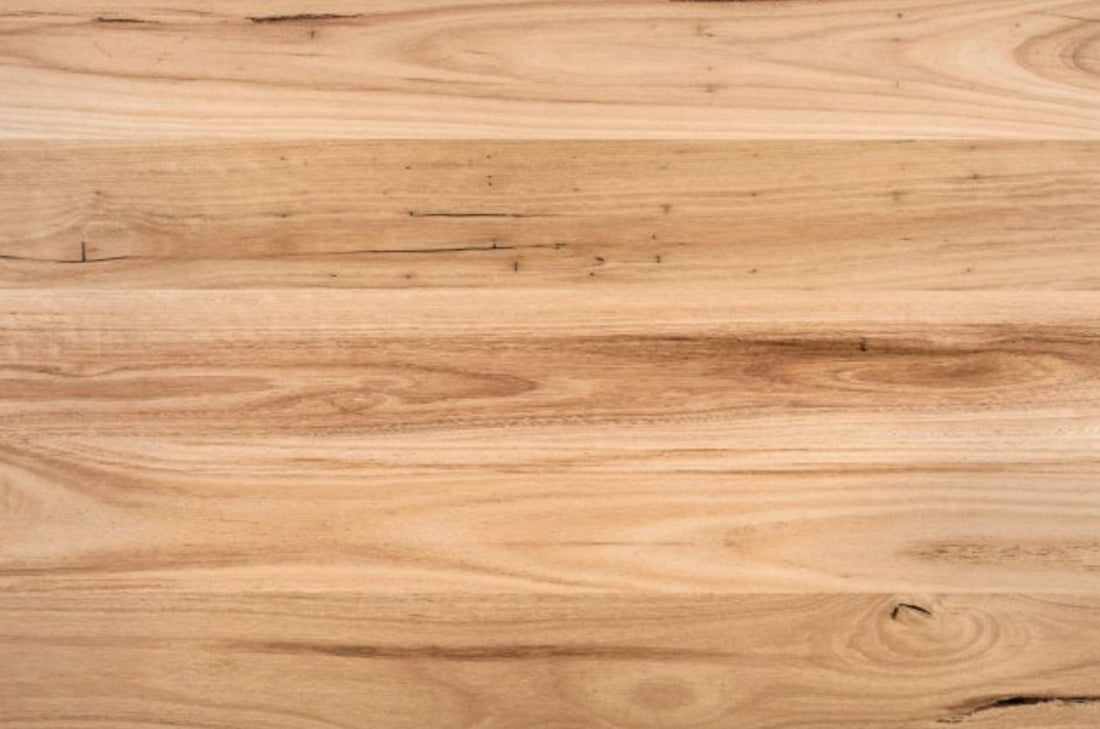 Blackbutt decking board grain, supplier product photography