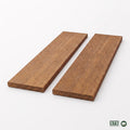 Merbau 140 x 19mm hardwood decking - product photography