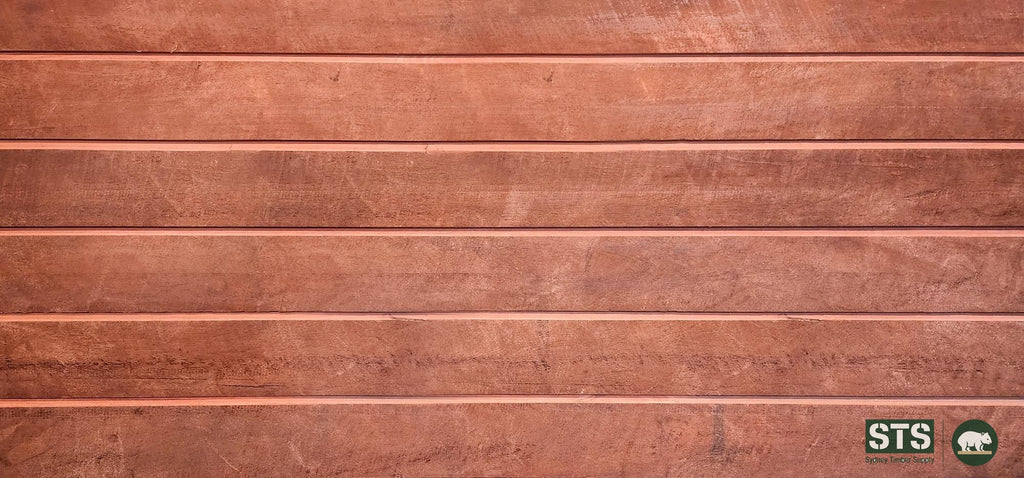 Forest Red Gum 135 x 19mm hardwood decking - product photography