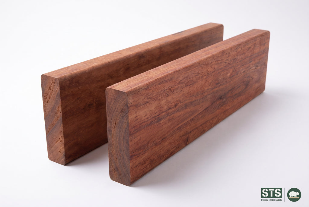 Forest Red Gum 135 x 35mm hardwood decking - product photography