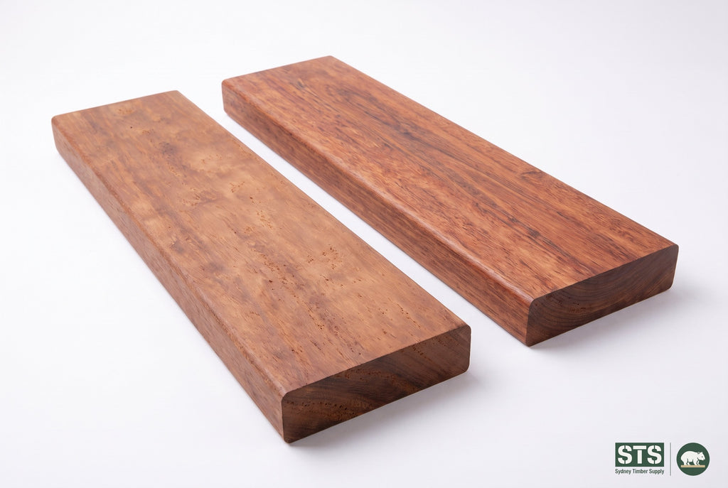 Forest Red Gum 135 x 35mm hardwood decking - product photography