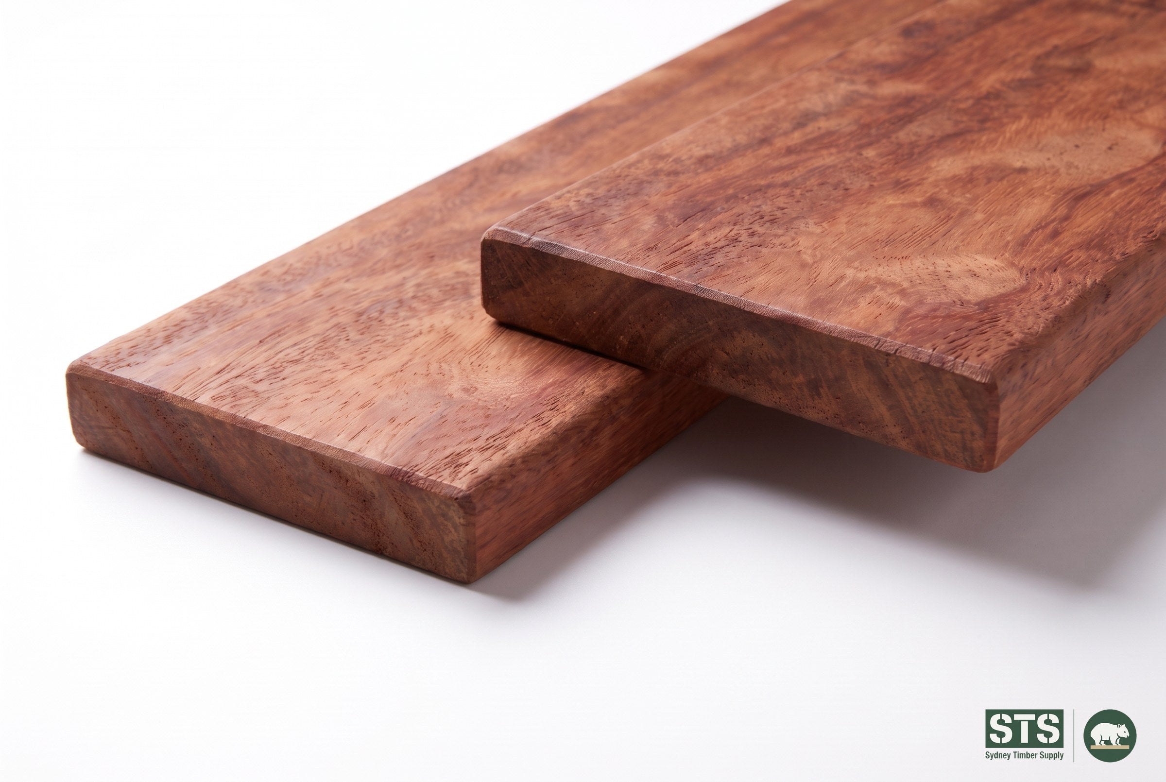 Forest Red Gum 86 x 19mm hardwood decking - product photography