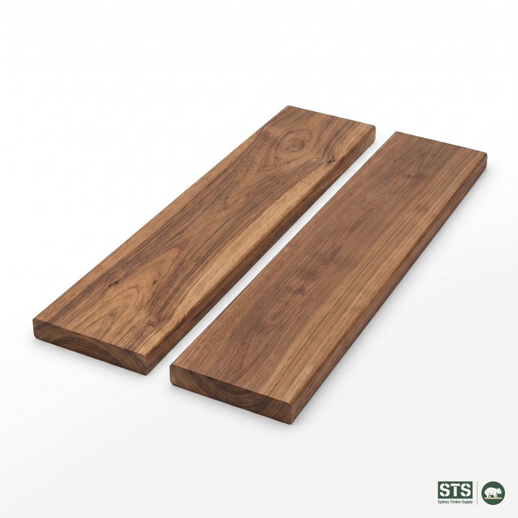 Grey Ironbark 135 x 19mm hardwood decking - product photography