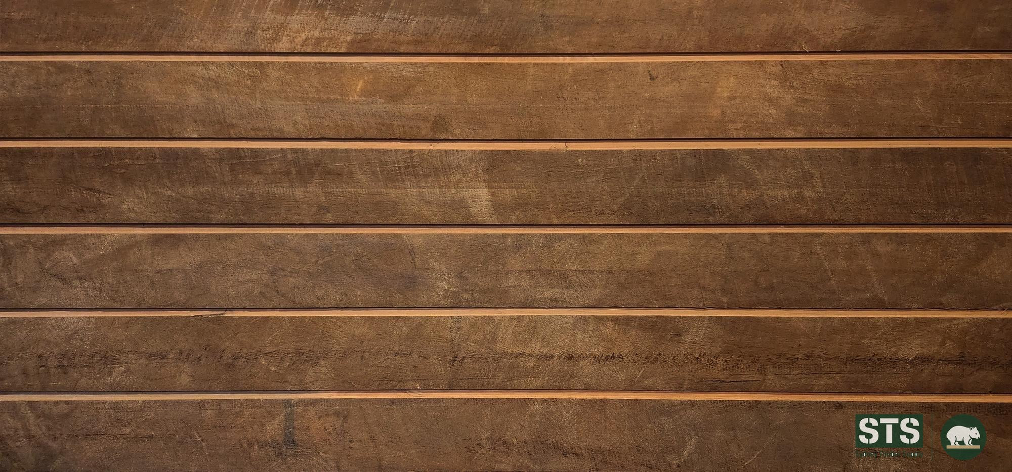 Grey Ironbark 86 x 19mm hardwood decking - product photography