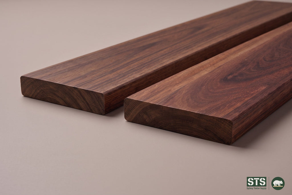 Representative Red Ironbark decking - genuine Sydney Timber Supply product photography. Not a photograph of the exact listed profile size.
