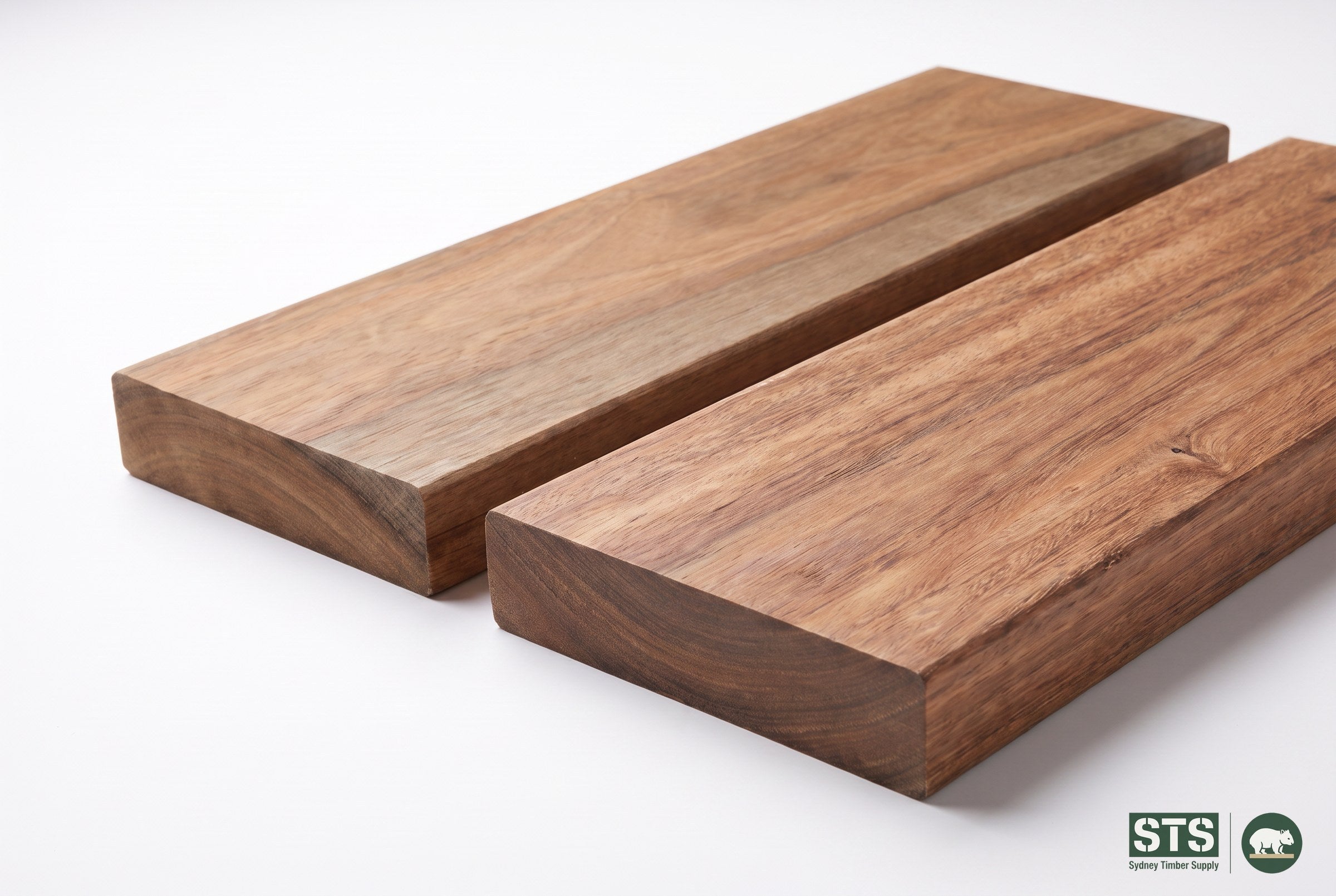 Spotted Gum 135 x 35mm hardwood decking - product photography