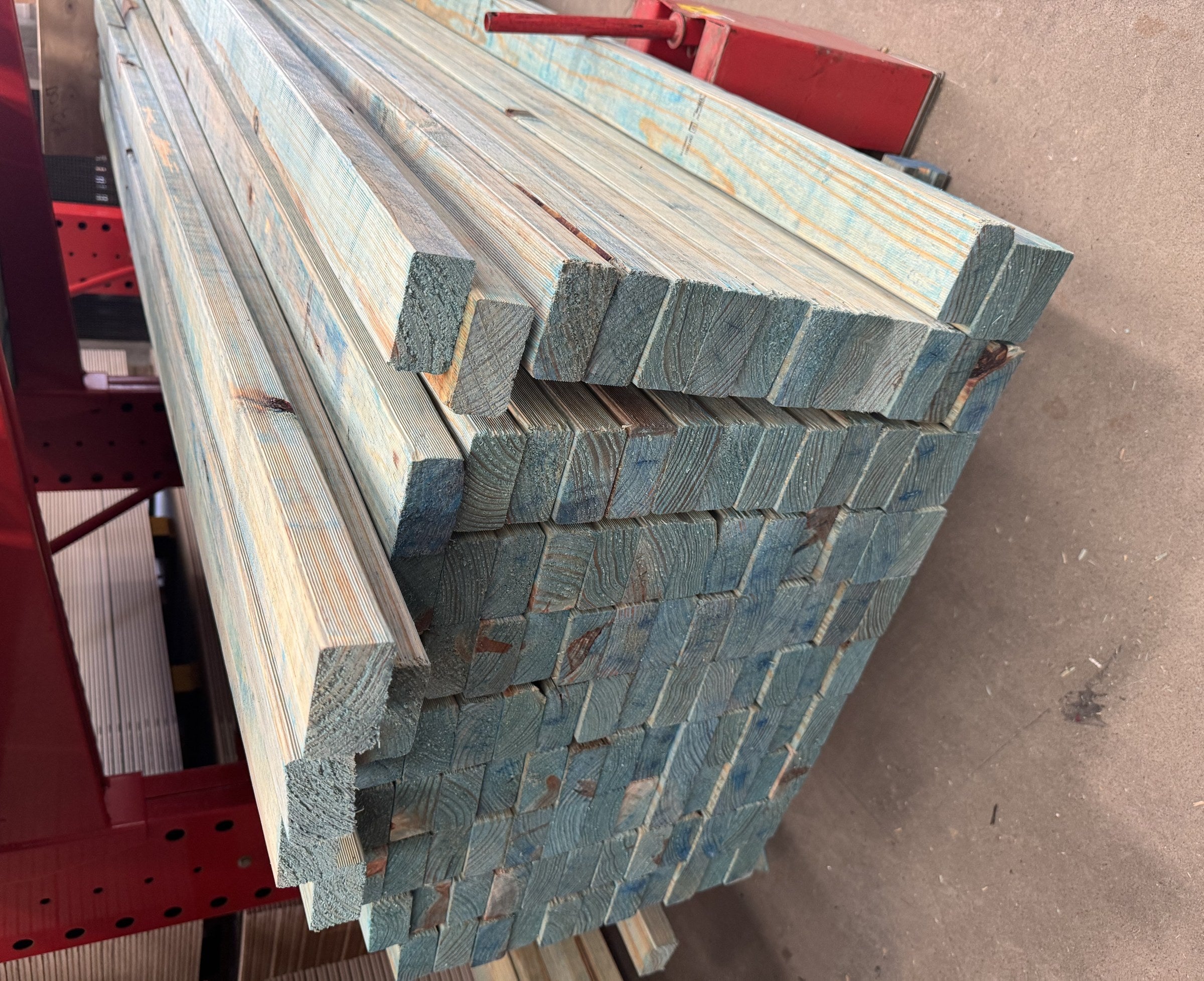 Representative treated pine timber photography - genuine Sydney Timber Supply photograph. Not a photograph of the exact listed profile size.