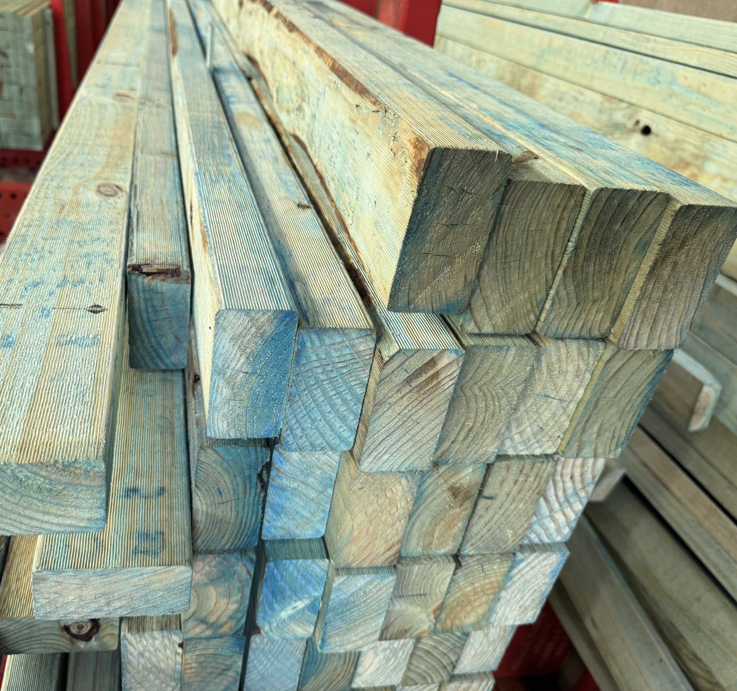 Representative treated pine timber photography - genuine Sydney Timber Supply photograph. Not a photograph of the exact listed profile size.