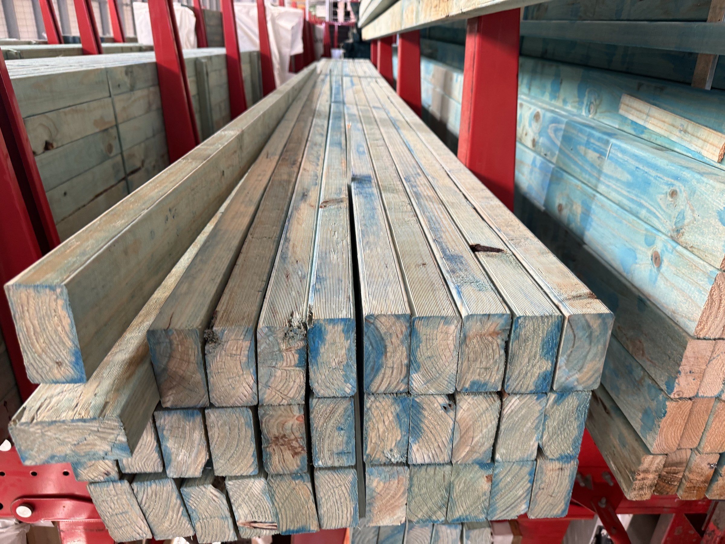 Representative treated pine timber photography - genuine Sydney Timber Supply photograph. Not a photograph of the exact listed profile size.