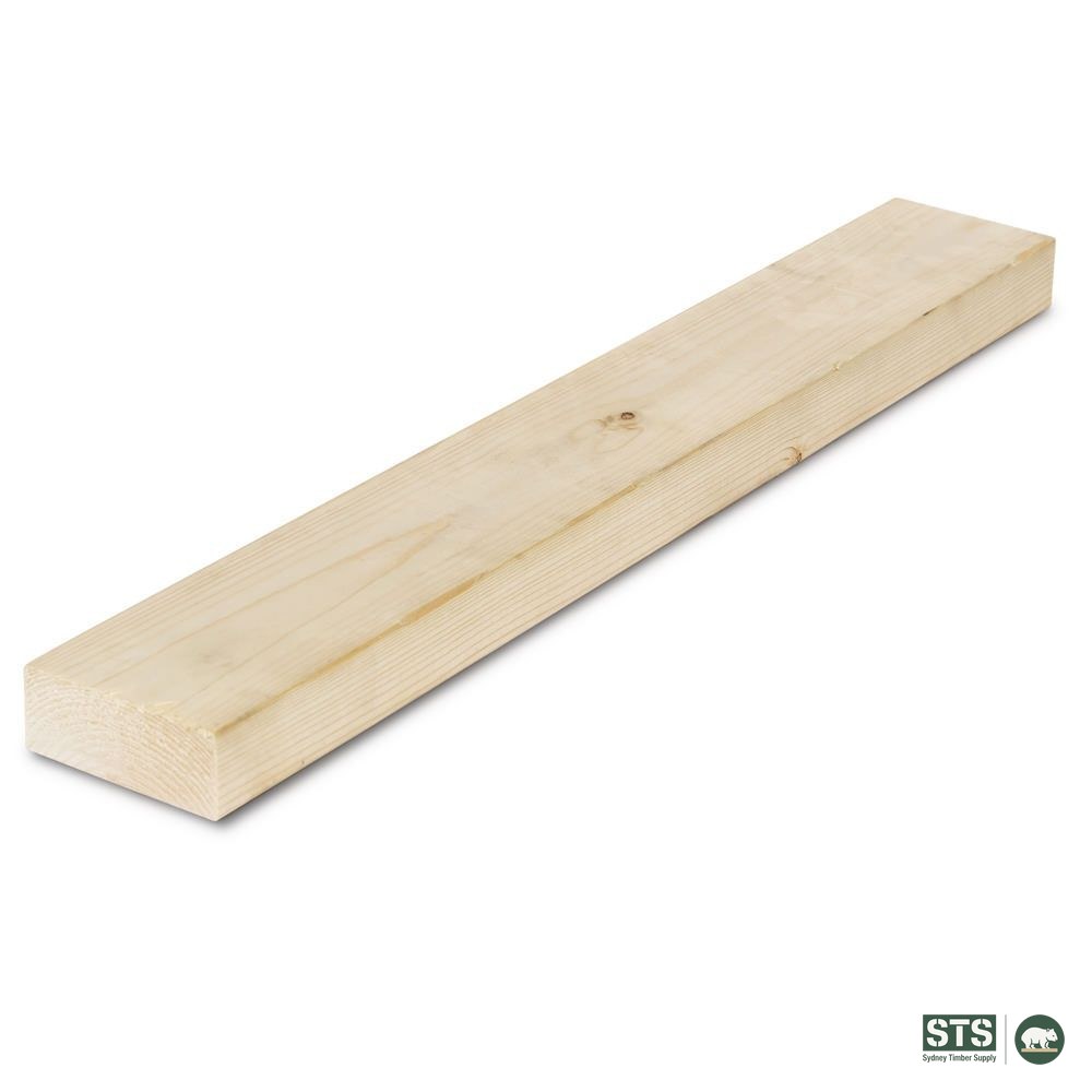 90 x 35 mm untreated MGP10 pine framing board close view, Sydney Timber Supply product photography